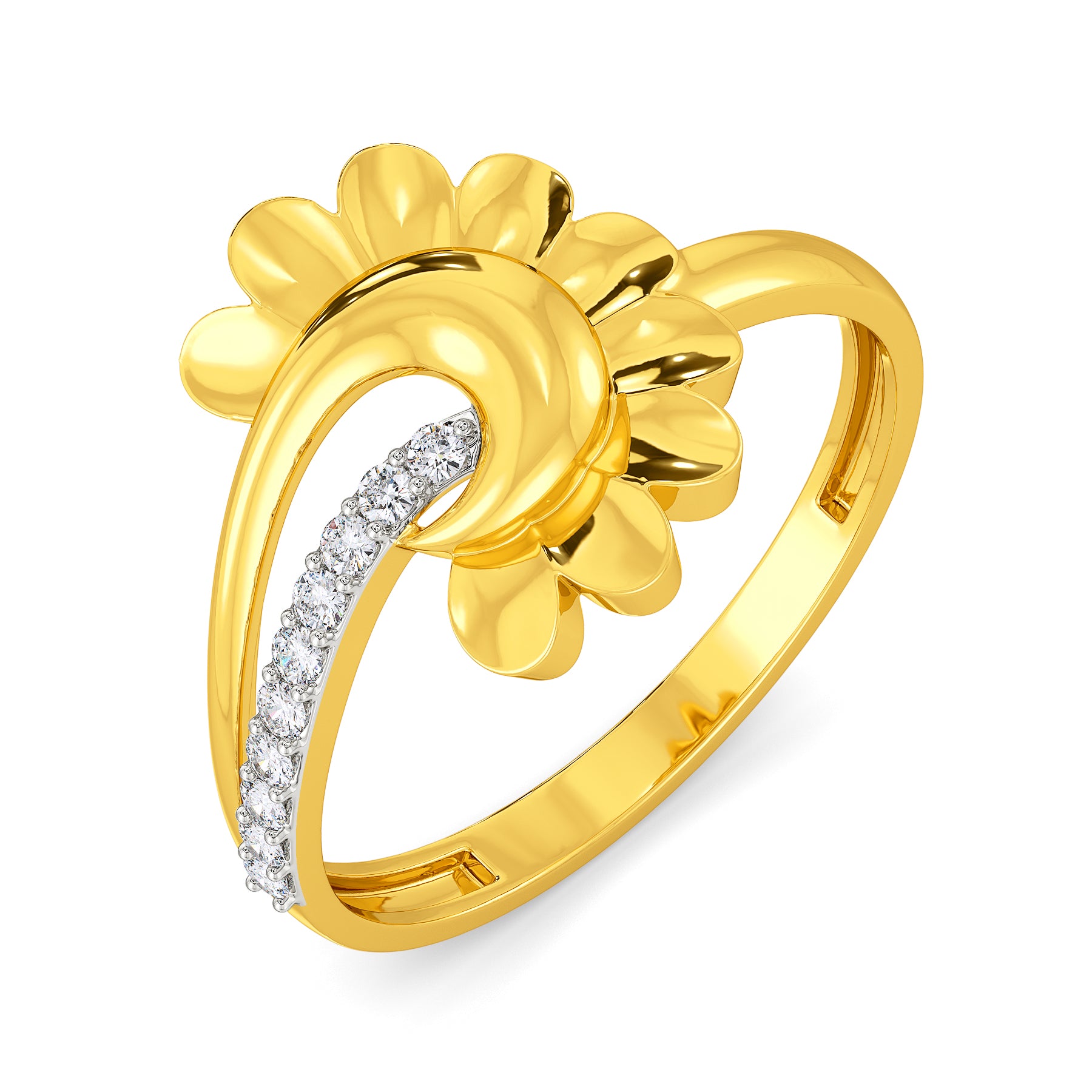 Braas Golden New Model Latest Design Finger Ring Women and Girls at best  price in Mumbai