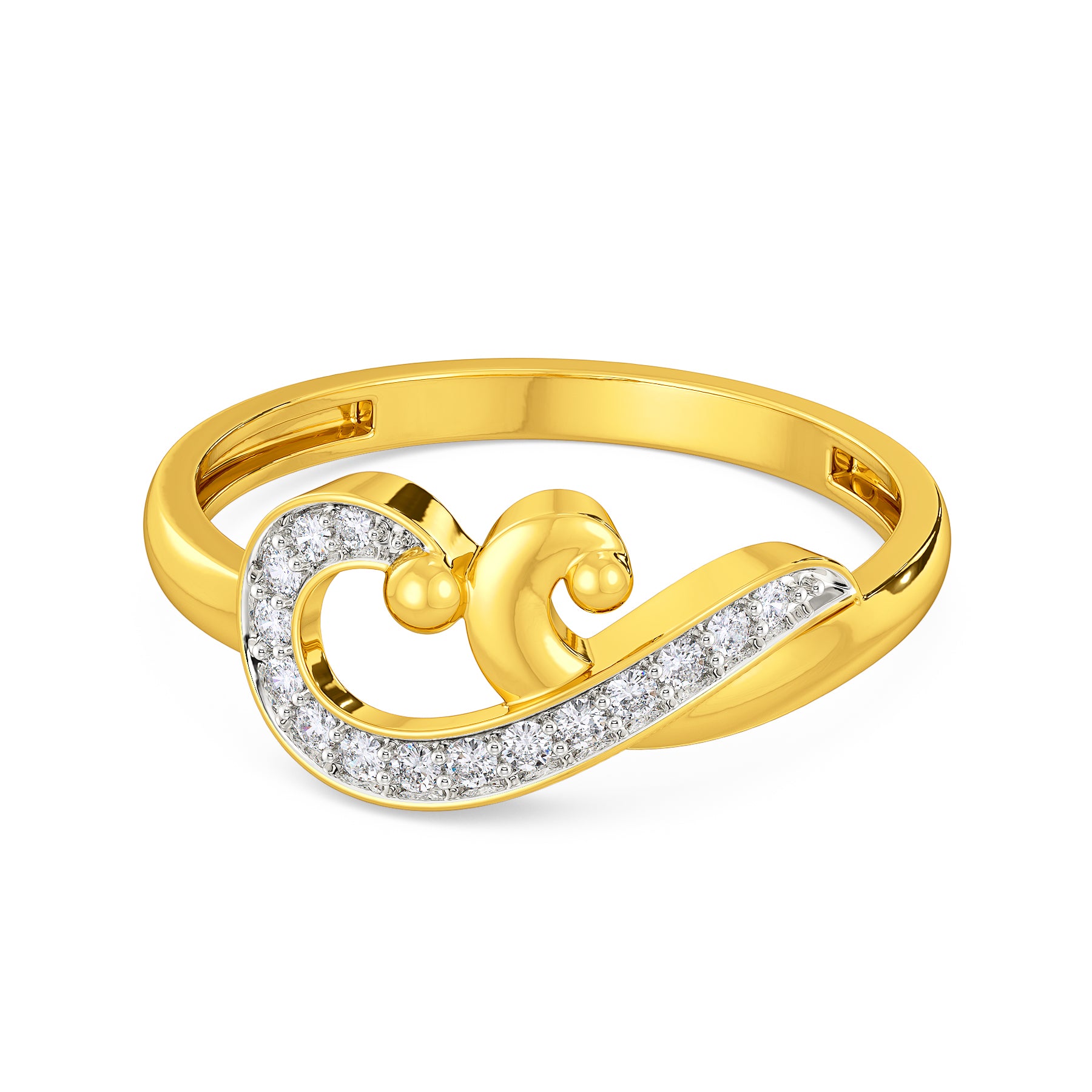 Ladies Finger Ring - LRS483 – MANAPPURAM JEWELLERS LTD