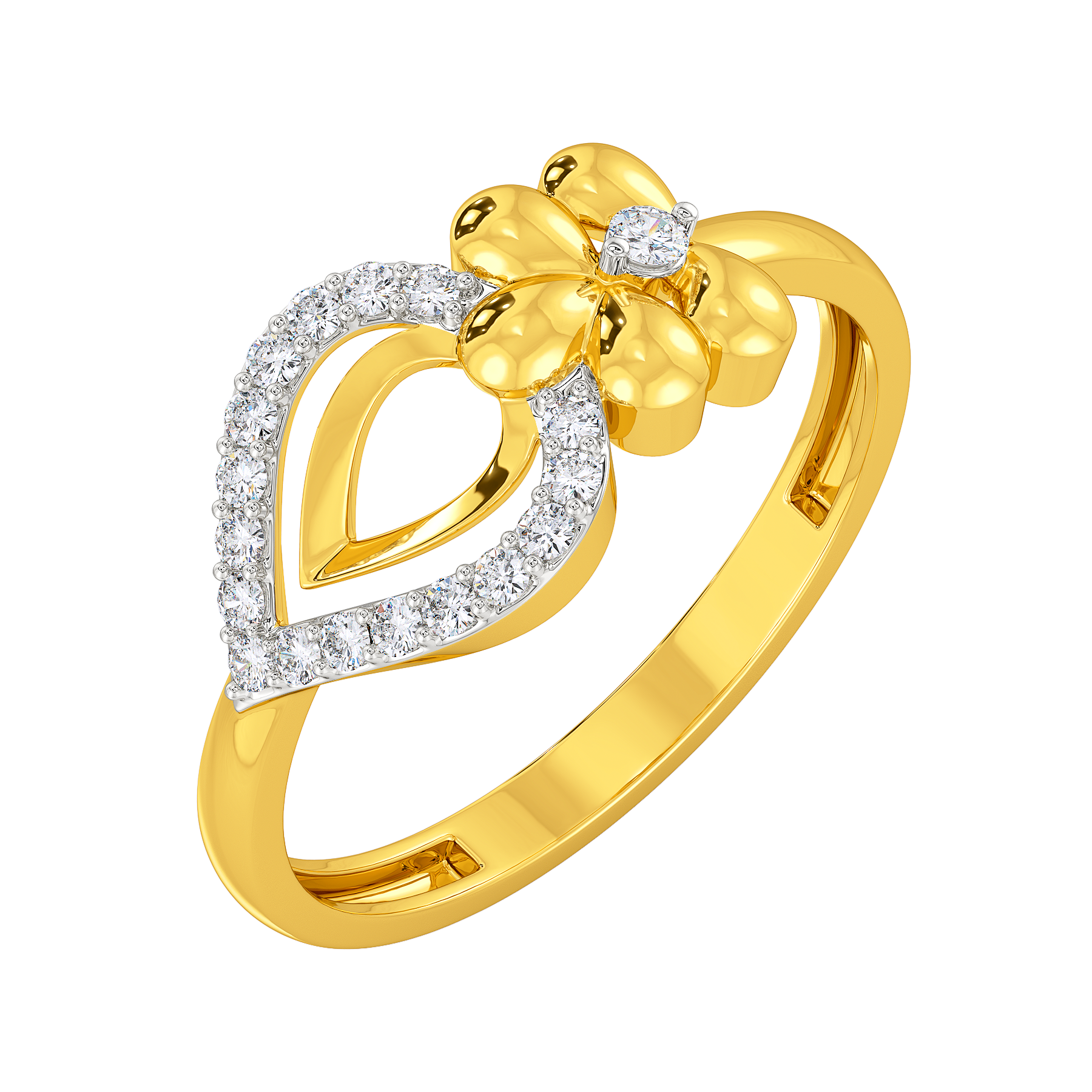 Archetypal Gold Women Fancy Ring