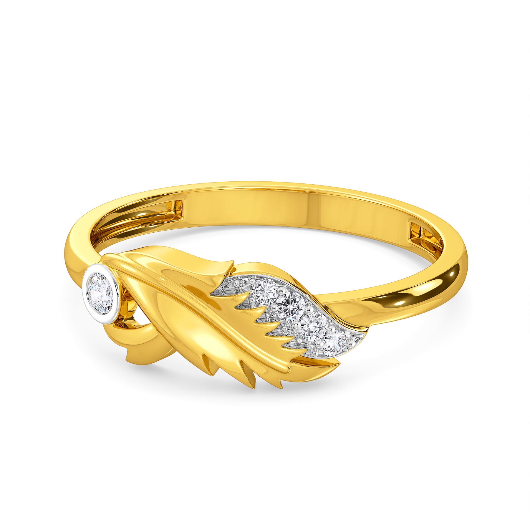22K Yellow Gold Ruby Ring W/ Vintage Split Shank – Virani Jewelers
